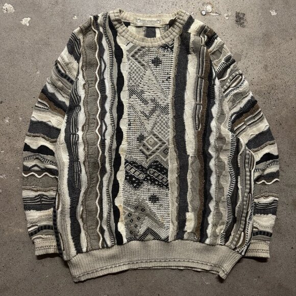 John Ashford Other - Vintage 90’s Y2K John Ashford Coogi Style Sweater Size Large